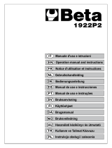 Beta 1922P2 Istruzioni per l'uso