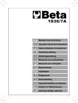 Beta 1936/7A Istruzioni per l'uso