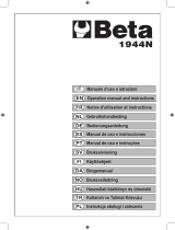 Beta 1944A Istruzioni per l'uso