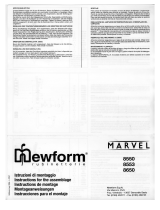 NEWFORM MARVEL 8650 Manuale del proprietario