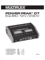 MULTIPLEX Power Peak D7 Manuale del proprietario