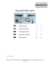 MULTIPLEX Antriebssatz Easyglider Pro Manuale del proprietario