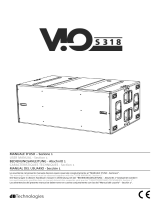 dBTechnologies VIO S318 Manuale del proprietario