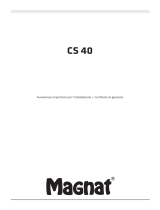 Magnat Audio CS 40 Manuale del proprietario