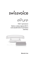 SwissVoice ePure 2 TAM Manuale utente