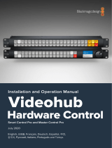 Blackmagic Videohub Hardware Control  Manuale utente