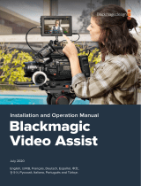 Blackmagic Video Assist 3G Manuale utente