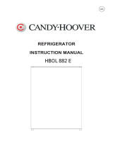 Hoover HBOL 882 E Kühlschrank Manuale utente