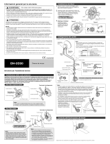 Shimano DH-2D30 Service Instructions