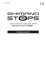 Shimano SC-EM800 Manuale utente