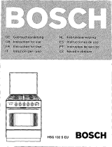 Bosch HSG132SEU/01 Manuale utente