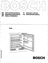 Bosch KUR1505GB/41 Manuale del proprietario