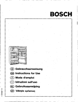 Bosch KSU3701(00) Manuale utente