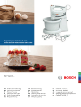 Bosch MFQ3561W/04 Guida d'installazione