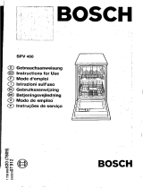 Bosch SPV4503/05 Manuale del proprietario