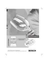 Bosch sgs 85 a 02 Manuale del proprietario