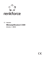 Renkforce E-SA9 Manuale del proprietario