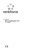 Renkforce T21 Stereo amplifier 2 x 50 Manuale del proprietario