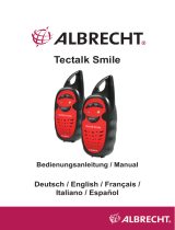 Albrecht Tectalk Smile - Kinder Walkie Talkie Funkgeräte Manuale del proprietario