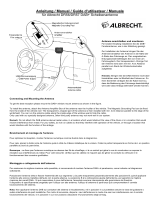 Albrecht Aktive DAB+ Scheiben-Folienantenne SMB DR54 / DR56+ / DR56C / DR57 Manuale del proprietario