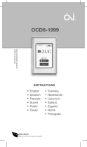 OJ Electronics OCD6 Istruzioni per l'uso