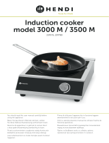 Hendi 3000 M Induction Cooker Manuale utente