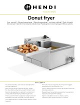 Hendi Donut fryer Manuale utente