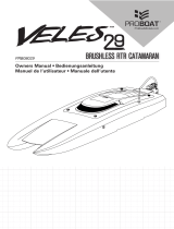 ProBoat Veles 29" Brushless Catamaran RTR Manuale del proprietario