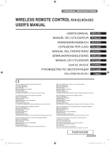 Mitsubishi Heavy Industries RCN-K-E2 Manuale utente