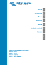 Victron energy BlueSolar Charge Controller MPPT 75/10, 75/15, 100/15 & 100/20-48V Manuale del proprietario