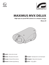 Videotec MAXIMUS MVX DELUX Manuale utente