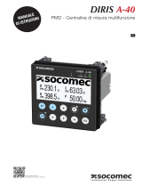 Socomec DIRIS A-40 Istruzioni per l'uso