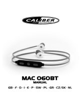 Caliber MAC060BT-R Manuale del proprietario