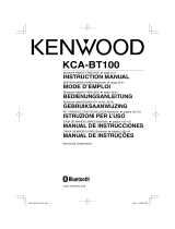 Kenwood KCA-BT100 Manuale utente
