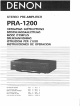 Denon PRA-1200 Manuale del proprietario