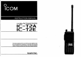ICOM IC-T2A T2E Manuale del proprietario
