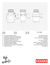 Franke Turbo Elite TE-125 (134.0535.242) Manuale utente