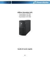 PowerWalker VFD 1000 (CEE 7/3) Manuale del proprietario