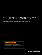Cannondale SuperSix Evo Manuale del proprietario