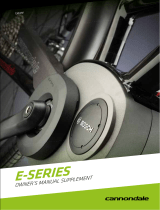 Cannondale 2015 E-Series Manuale del proprietario