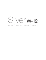 Monitor Audio Silver W12 Manuale utente