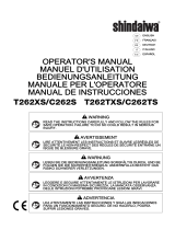 Shindaiwa T262TXS Manuale utente