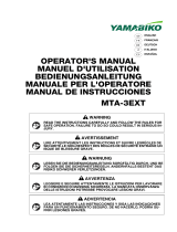 Yamabiko MTA-3EXT Manuale utente