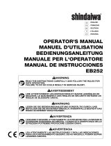 Shindaiwa EB252 Manuale utente