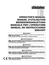 Shindaiwa EB600RT Manuale utente