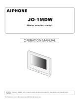 Aiphone JO-1MDW Istruzioni per l'uso