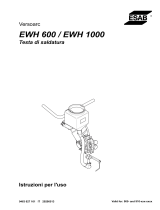 ESAB EWH 600 / EWH 1000 Manuale utente