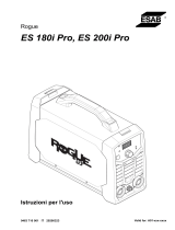 ESAB Rogue ES 180i Pro, ES 200i Pro Manuale utente