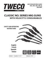 ESAB Classic No. Series Mig Guns Manuale utente