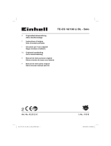 Einhell Expert Plus TE-CS 18/190 Li BL - Solo Manuale utente